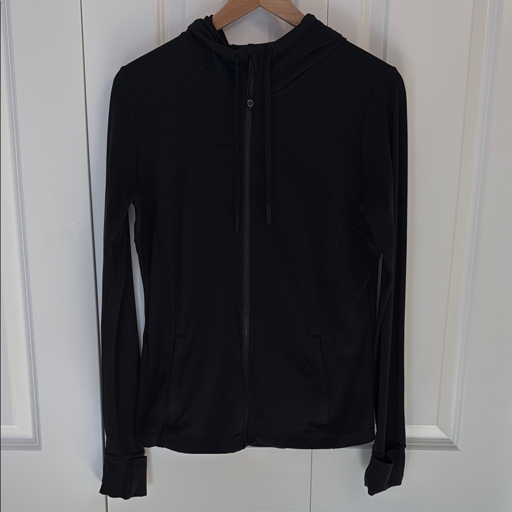 Women’s Lululemon Define Hooded Jacket Nulu, size 14 black
